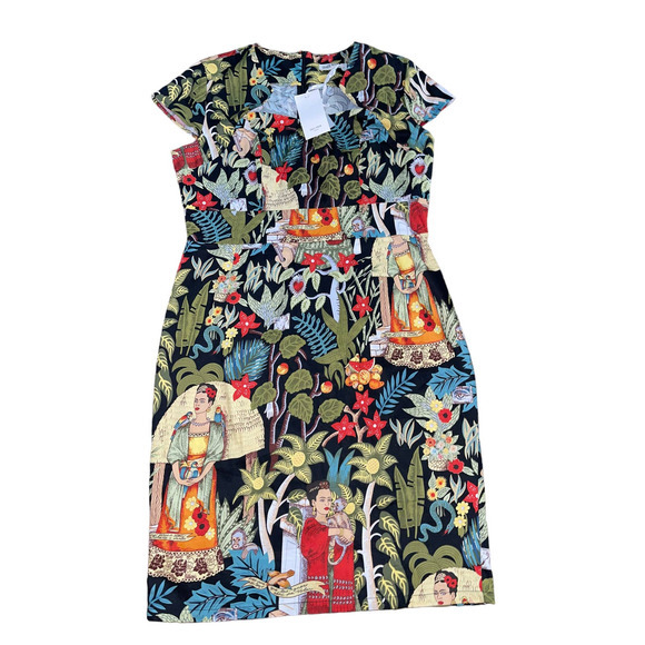 GRACE KARIN‎ Frida Women's 50s Vintage Pencil Dress Cap Sleeve Dress Size L - Picture 1 of 5